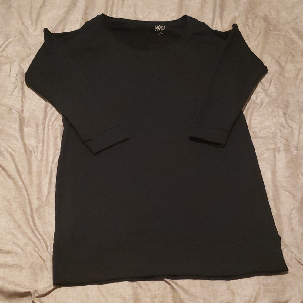 NWOT. NY & Co peekaboo shoulder dress (0056) - Picture 1 of 3
